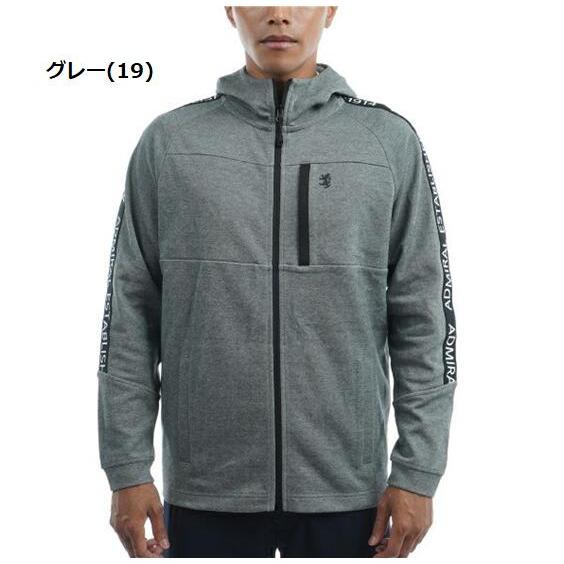 Admiral GOLF アドミラルゴルフ ADMA267 MEN メンズ サイドロゴウォームスウェットジャケット｜golf-club-daiju｜03