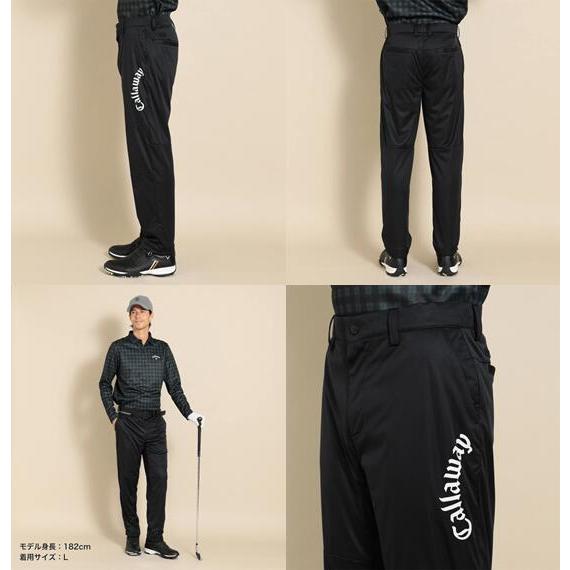 Callaway Apparel キャロウェイアパレル C23226117 MEN メンズ スターストレッチパンツ《ふんわり裏地付き》｜golf-club-daiju｜02