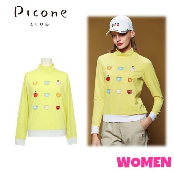 ピッコーネクラブ PICONECLUB C419809 レディース プルオーバー ハイネック UV速乾 ゴルフウェア スポーツウェア 秋冬 Picone CLUB（ピッコーネクラブ） C419809 WOMEN レディース UV速乾