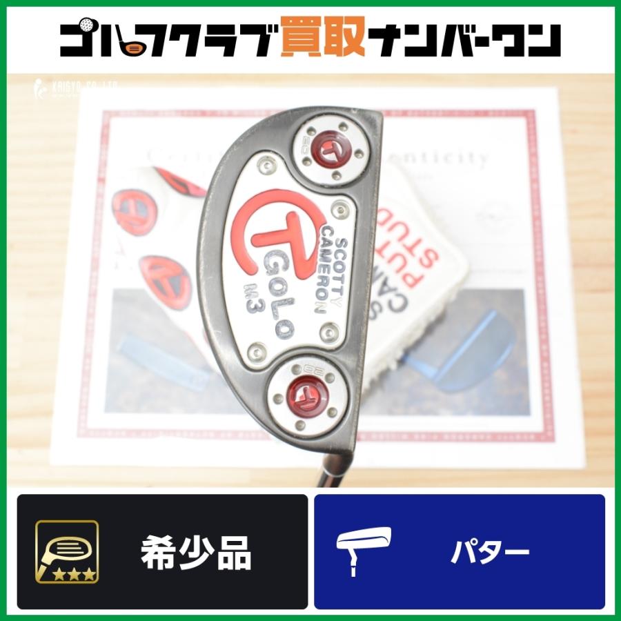 サークルT COA付属】スコッティキャメロン サークルT GoLo Black M3 L