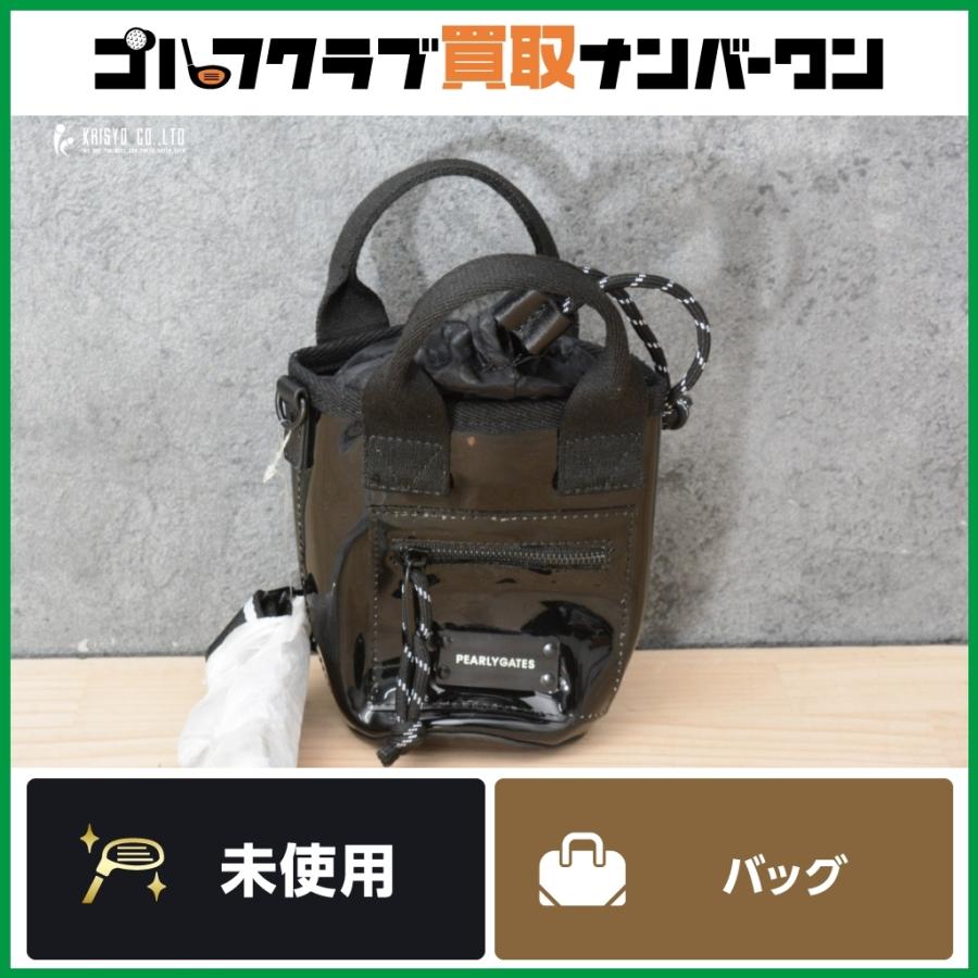 【未使用品】パーリーゲイツ PEARLY GATES ミニ トートバッグ ブラック ゴルフバッグ ショルダーバッグ : ゴルフクラブ販売 ...