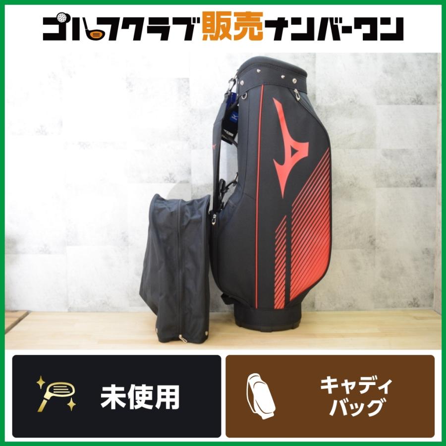 ゴルフ ✨今だけ限定✨ MIZUNOゴルフバッグ ブラック×レッド 9型