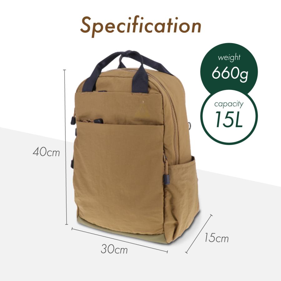 Woods（ウッズ） WOODS CANADA OUTBIZ series 持ち手付きリュック