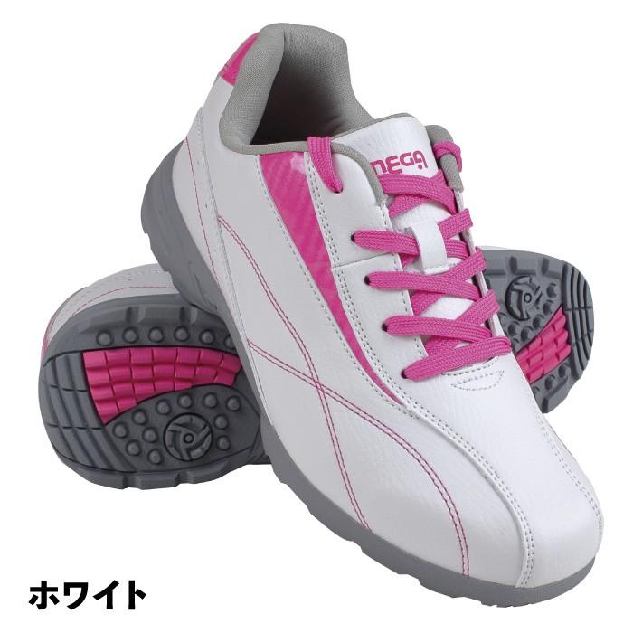 MEGA GOLF（メガゴルフ） ゴルフシューズ レディース スパイクレス 4E