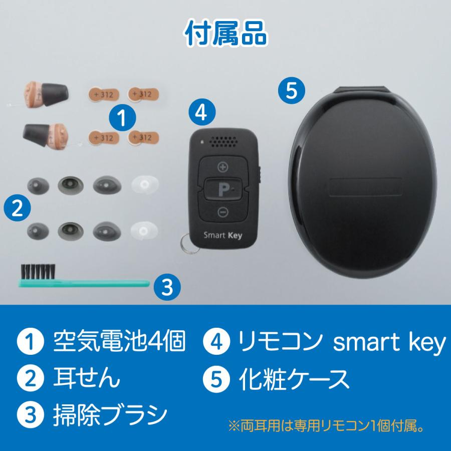 ONKYO（オンキヨー） 補聴器 OHS-D31KIT 両耳用 リモコン付き 本体