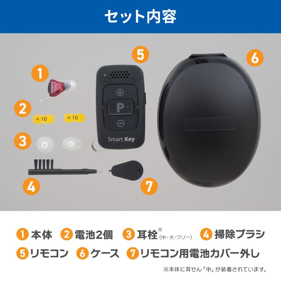ONKYO（オンキヨー） 補聴器 OHS-SC1 R 右耳用 耳あな型 小型 軽量