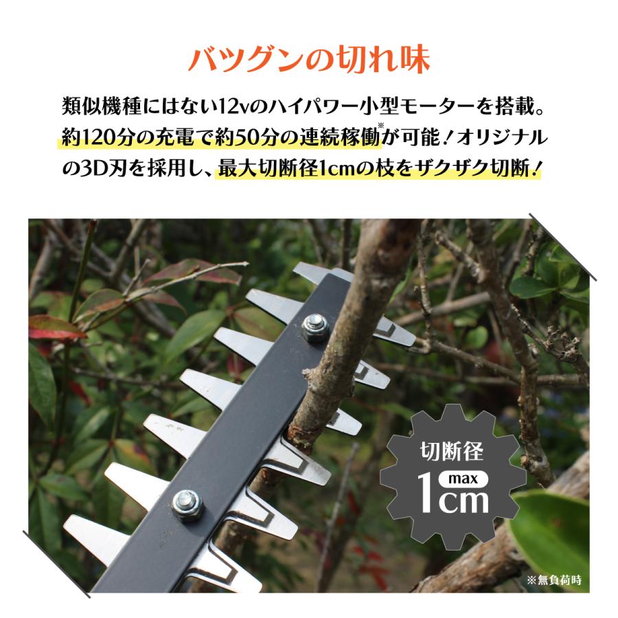 YARD FORCE（ヤードフォース） 12Vコードレス2WAYバリカン3 充電式