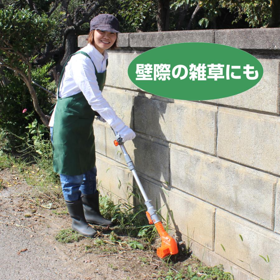 YARD FORCE（ヤードフォース） 12V根こそぎ除草機 立ったまま