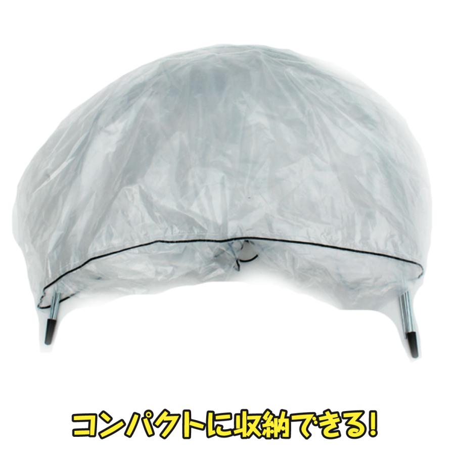 温室キット ビニールハウス 2枚組 温室 蛇腹折り 最長3m 手軽