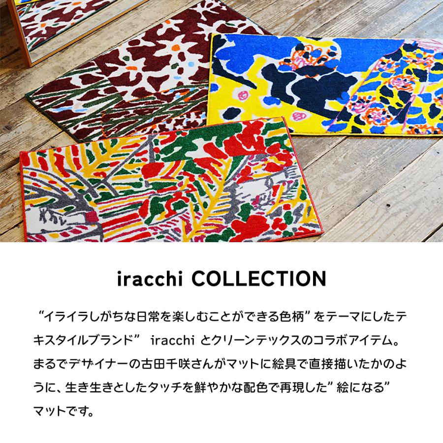 クリーンテックス・ジャパン 玄関マット 室内 屋内 洗える iracchi 45