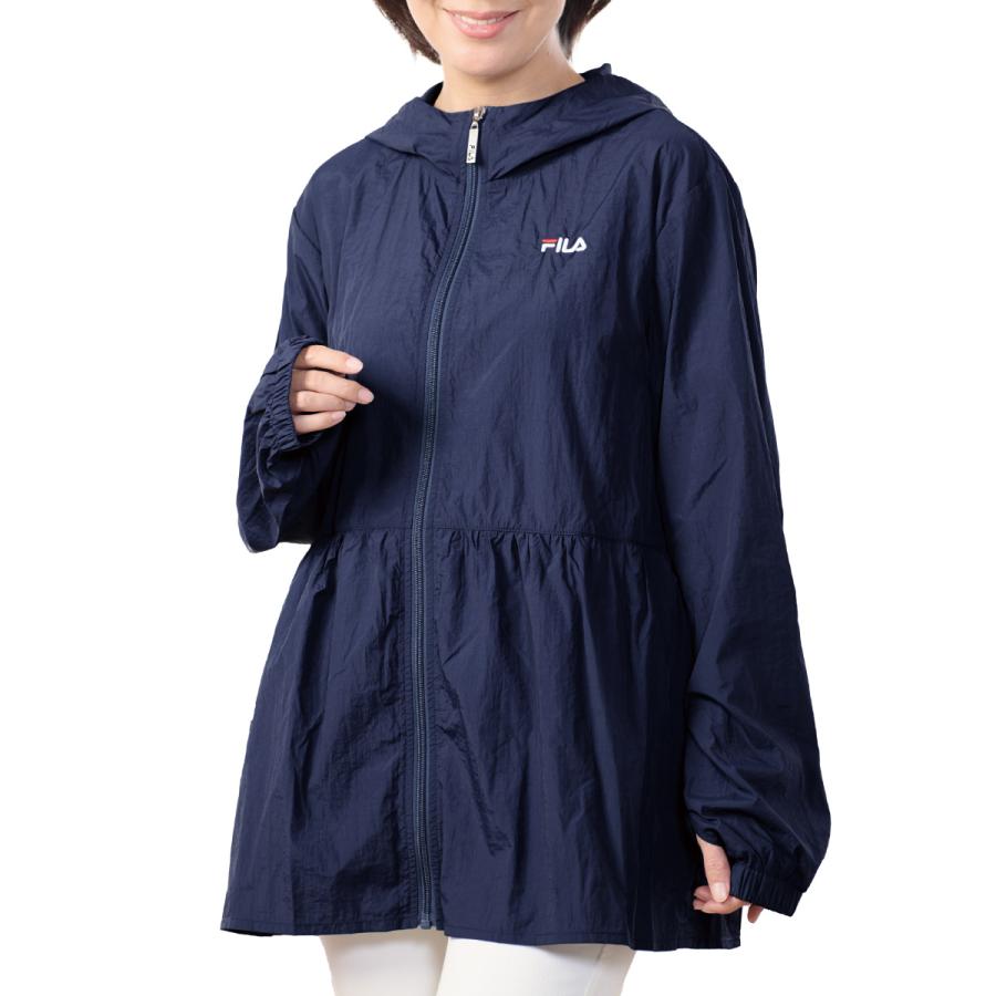 FILA フィラ パーカー はっ水 UVカット ワッシャーパーカー レディス
