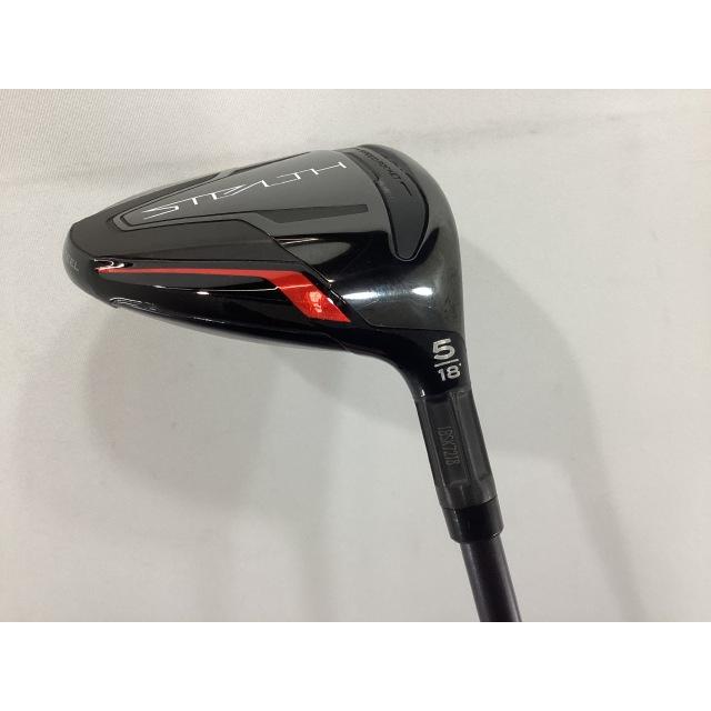 STEALTH 5W 18°　テーラー純正TM50 (S)｜美品・ラウンド未使用 vc1-107974【中古】B：テーラーメイド ステルス フェアウェイウッド 5W