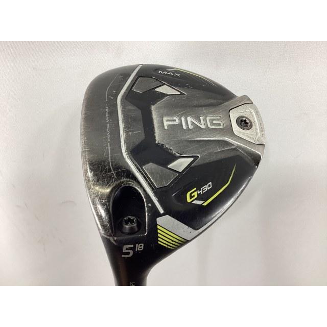 左用　レフティ　PING G430 MAX フェアウェイウッド 5番 18度　Ｓ PING（ピン） 【レフティ・5W】G430 HL MAX/SPEEDER NX35(JP)/1FLEX/18