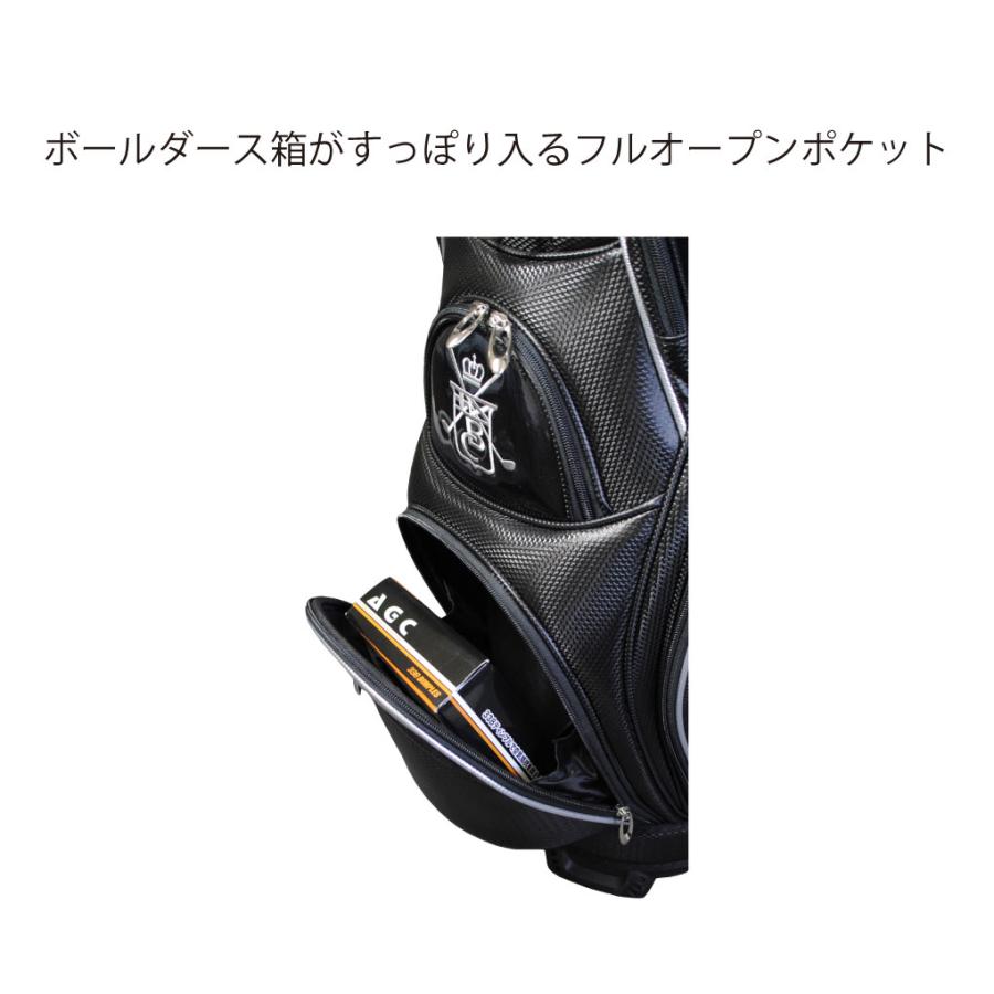 LEZAX（レザックス） ブリティッシュクラシック 9.5型キャディバッグ