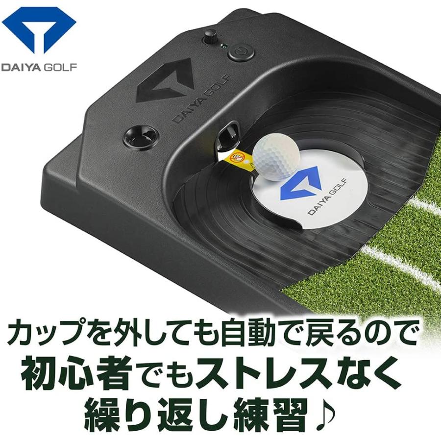 DAIYA GOLF ゴルフ パター練習に 自動で戻るオートパット ゴルフパター