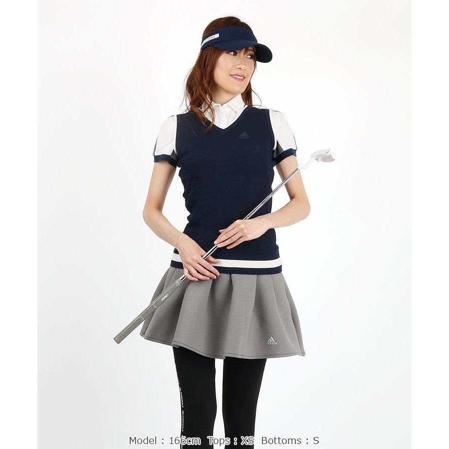 27 Off セール ゴルフウェア レディース 秋冬ベストセール Blockエンボスfront Vネックニットベスト Adidas Golf アディダスゴルフ 秋冬 19agt F003 Fyo35 私ときどきゴルフ女子 通販 Yahoo ショッピング