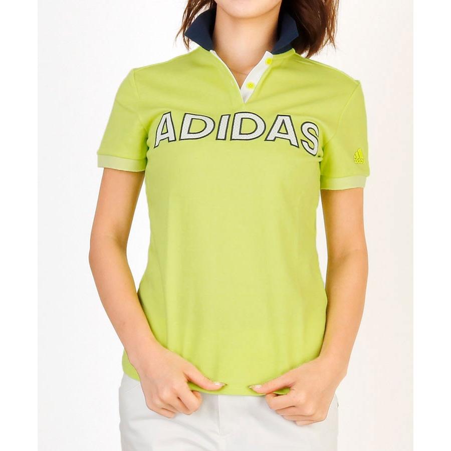 セール Ag Adidas メッシュロゴfront半袖ポロ アディダスゴルフ ゴルフウェア レディース agt S0 Gld48 私ときどき ゴルフ女子 通販 Yahoo ショッピング