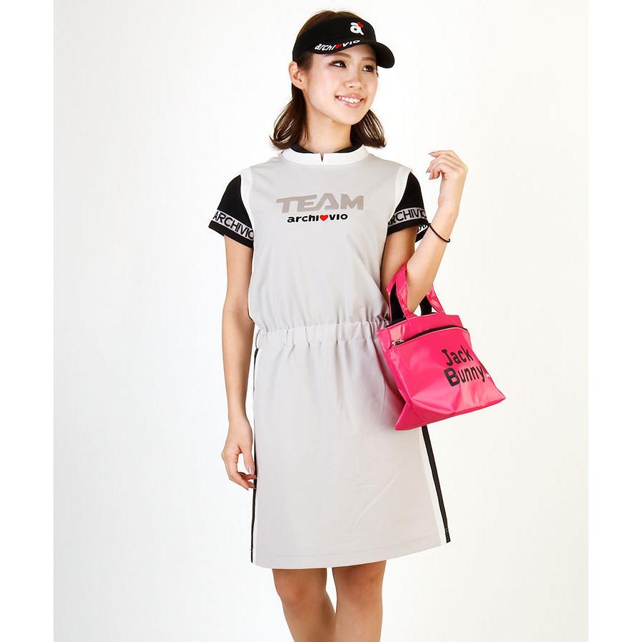 全国宅配無料 Ar Teamarchivio サイドlineノースリーブワンピ アルチビオ ゴルフウェア レディース 代引不可 Homeofmalones Com