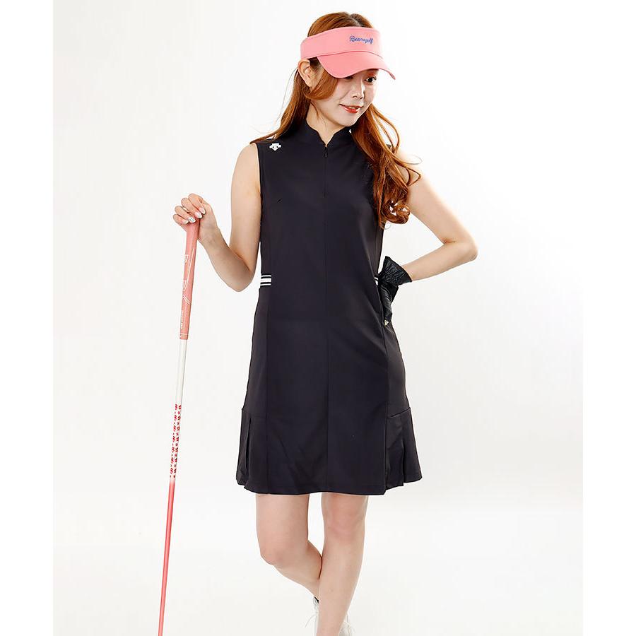 公式限定新作 送料無料 ゴルフウェア レディース デサントゴルフ 春夏ワンピース 新規購入 Nepalbreweries Com