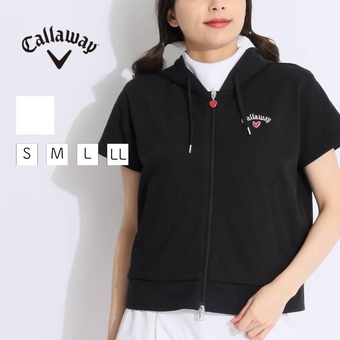 セール キャロウェイ 【LoveCallaway】フルジップ半袖スウェット セール キャロウェイ 【LoveCallaway】フルジップ半袖スウェット