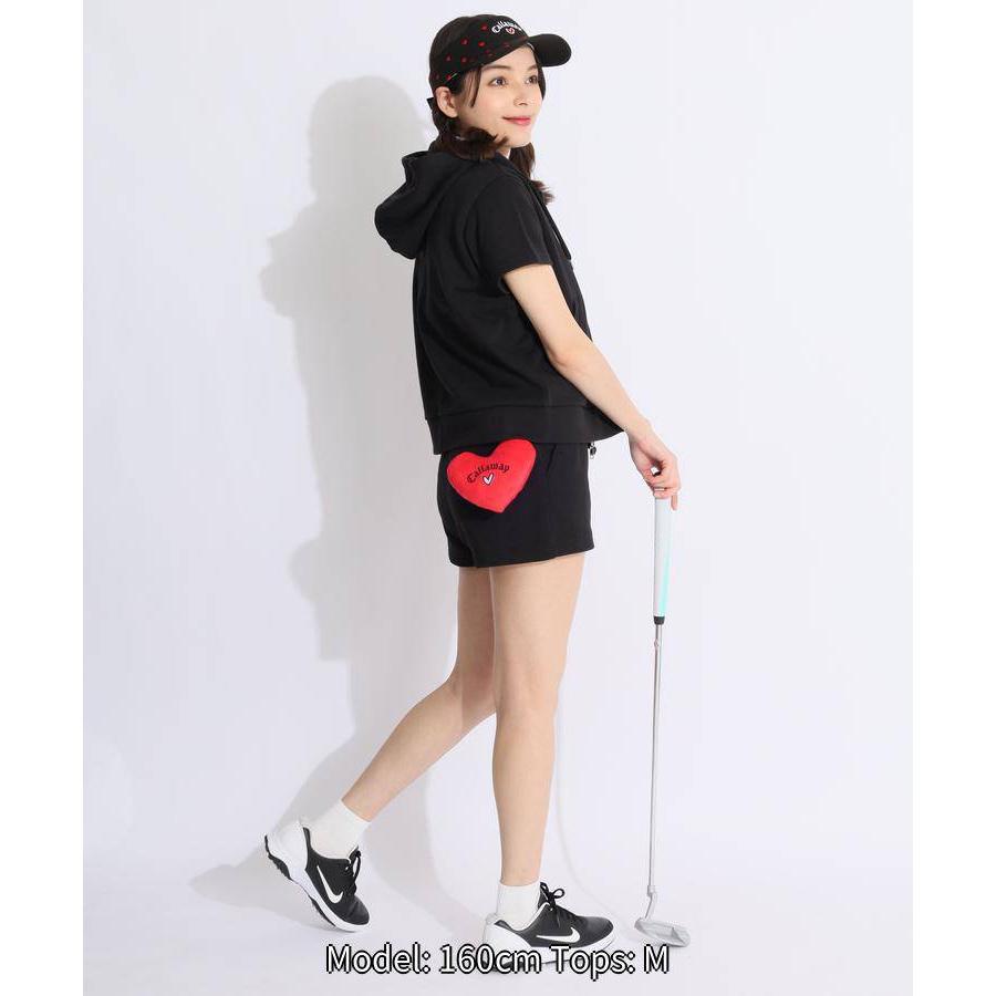 セール キャロウェイ 【LoveCallaway】フルジップ半袖スウェット セール キャロウェイ 【LoveCallaway】フルジップ半袖スウェット