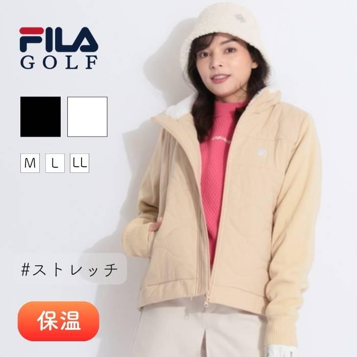 セールフィラゴルフ 【保温ストレッチ】ニットスリーブ中綿ハイネック