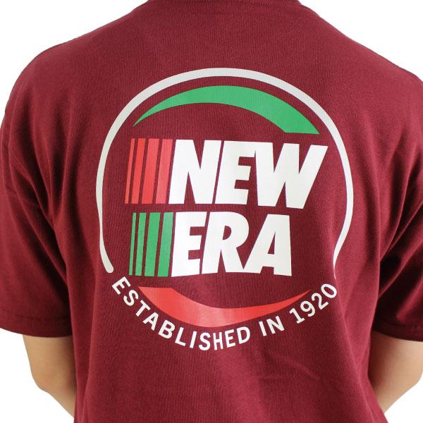 ニューエラ コットン Tシャツ エスタブリッシュドin19 ホワイト バーガンディー ブラック 半袖 Newera Newera 13 14 Corsia Golf 通販 Yahoo ショッピング
