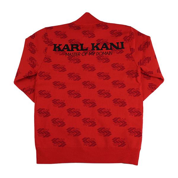 Karl Kani セール カールカナイゴルフ ハイゲージ総柄ニット