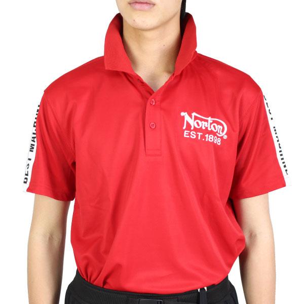 NORTON ノートン メンズ 吸汗速乾 半袖 ポロシャツ 222NN1201 【メール便発送】【新品】RAAR ゴルフウェア トップス 半袖シャツ 半袖ポロ セール ノートンゴルフ 半袖ポロシャツ ドライ カルゼ ラインポロ