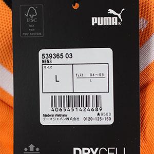 プーマ ゴルフウェア Mサイズ シャツ PUMA ネコポス対象 セール プーマゴルフ リブカラー長袖モック
