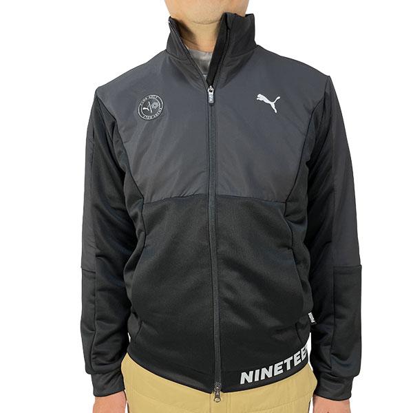 新品未使用タグ付き　プーマゴルフメンズL 49500円 中綿 発熱防風ジャケット プーマ PUMA ゴルフ W ハイパーストレッチ 撥水 中綿 FZ