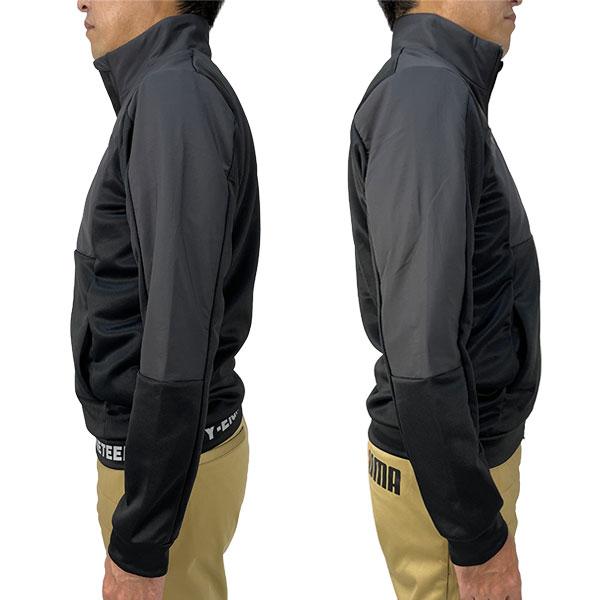 【未使用タグ付】PUMA ゴルフ フード付きジャケット グレー PUMA (プーマ) ゴルフウェア(トップス) レディース SIZE M