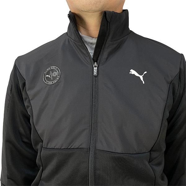 PUMA セール プーマゴルフ コンビネーションFZスタンドカラー