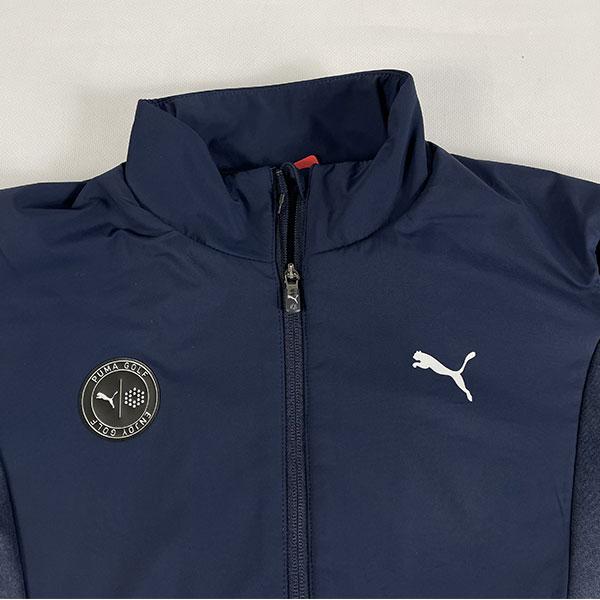 PUMA セール プーマゴルフ コンビネーションFZスタンドカラー