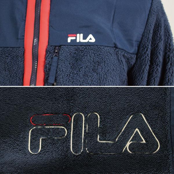 FILA GOLF セール フィラゴルフ ボアフリースブルゾン メンズ 780208