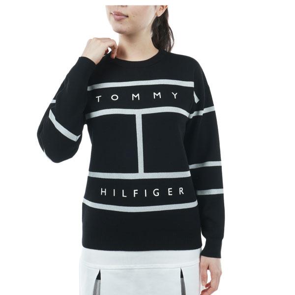 40%OFF セール トミーヒルフィガー レディース フラッグロゴ クルー 
