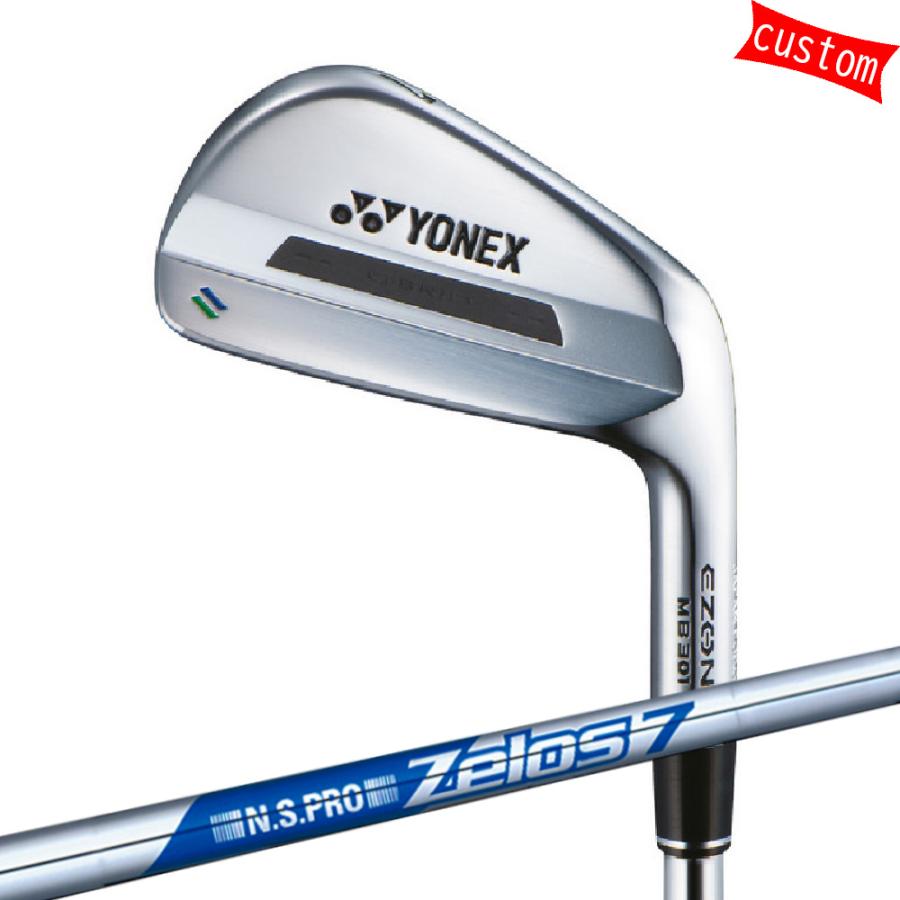 カスタム ヨネックス23モデル EZONE MB301フォージド アイアンセット+単品1本セット ゼロス7　ZELOS7 特注 YONEX GOLF イーゾーン