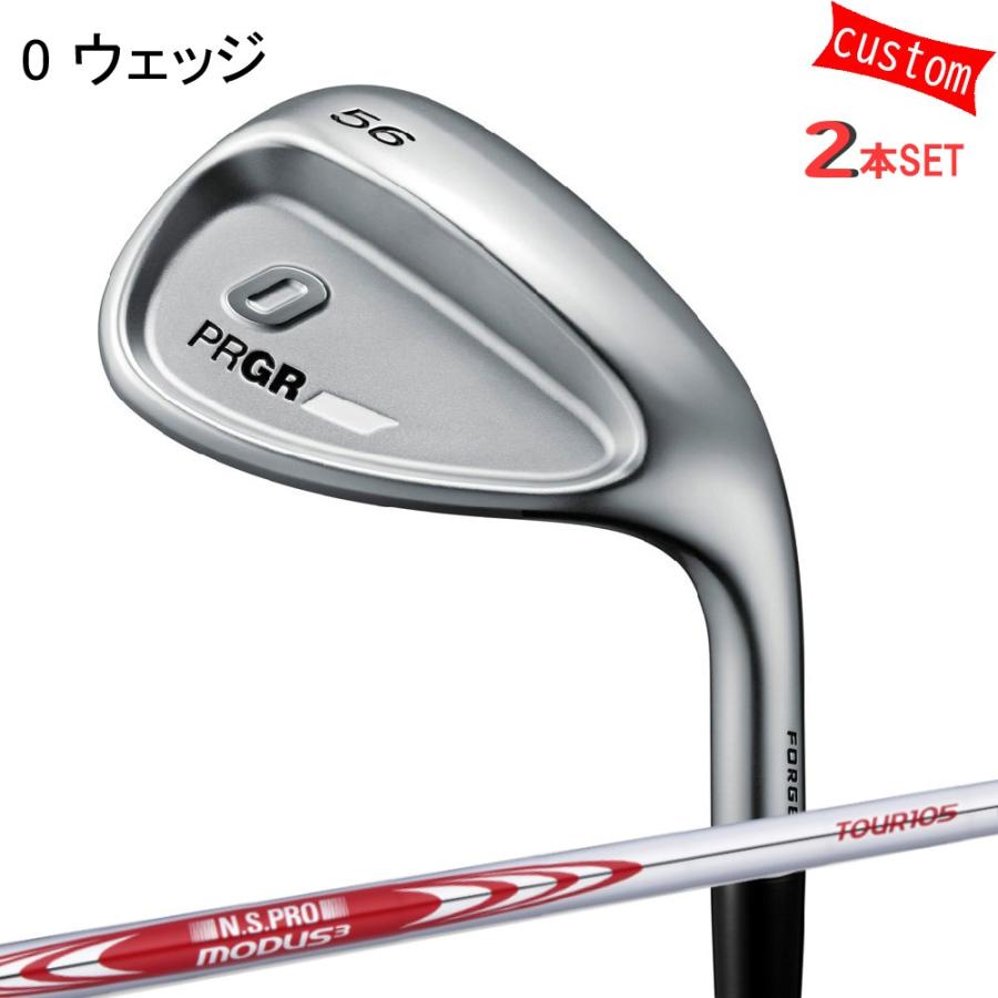 PRGR - ゴルフ野球クラブ  労働者階級歯車 24模範例 0ウェッジ 2本組 カスタム モーダス3 周遊旅行105 MODUS3 TOUR105 日本矢がら 特注 アイアン 24年模範例 クラブ（メンズ）-ゴルフ