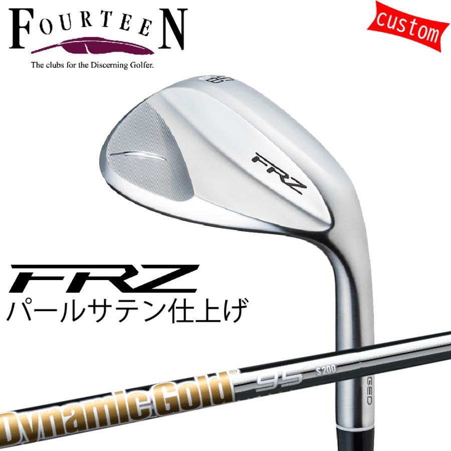 ゴルフクラブ フォーティーン ウェッジ 24モデル FRZ WEDGE パールサテン FOURTEEN GOLF カスタムDG105 ダイナミックゴールド105
