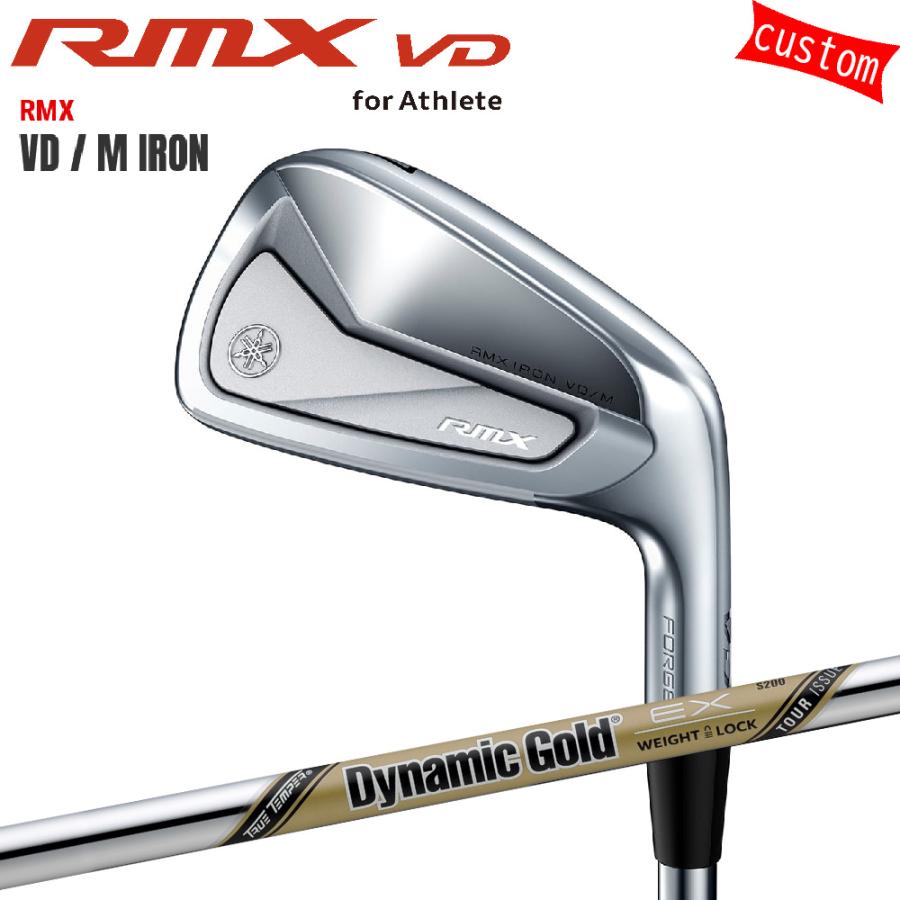 カスタム 24モデル YAMAHA RMX VD/Mアイアンセット ダイナミックゴールド EX ツアーイシュー 特注 オーダーカスタム品 ヤマハ リミックス VD アイアン