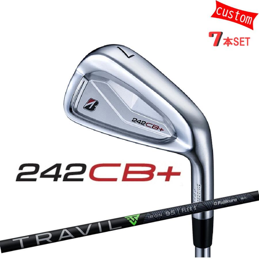 ゴルフクラブ ブリヂストン 242CB+ アイアンセット 7本組 カスタム 