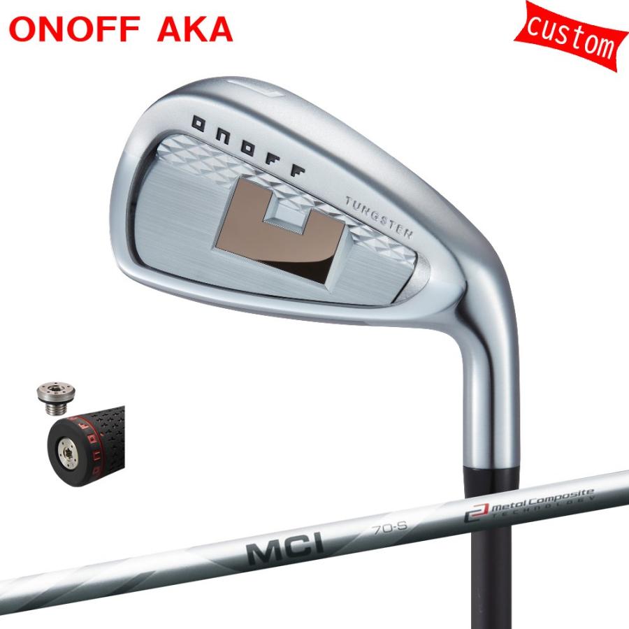 ゴルフクラブ カスタム 24モデル ONOFF AKA アイアン 7本組 MCI 
