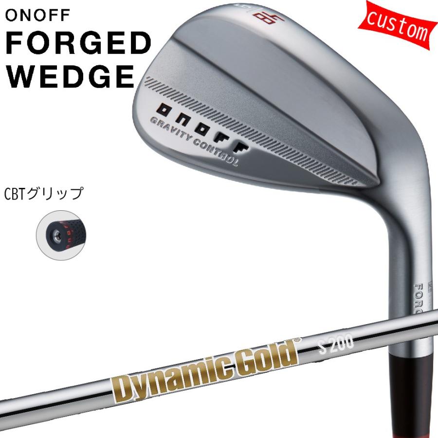 ゴルフ野球クラブ カスタム 24ひな型 ONOFF フォージドウェッジDynamic Gold HT 特注  購入注文カスタム品 オノフ FORGED WEDGE CBT手持ち部分
