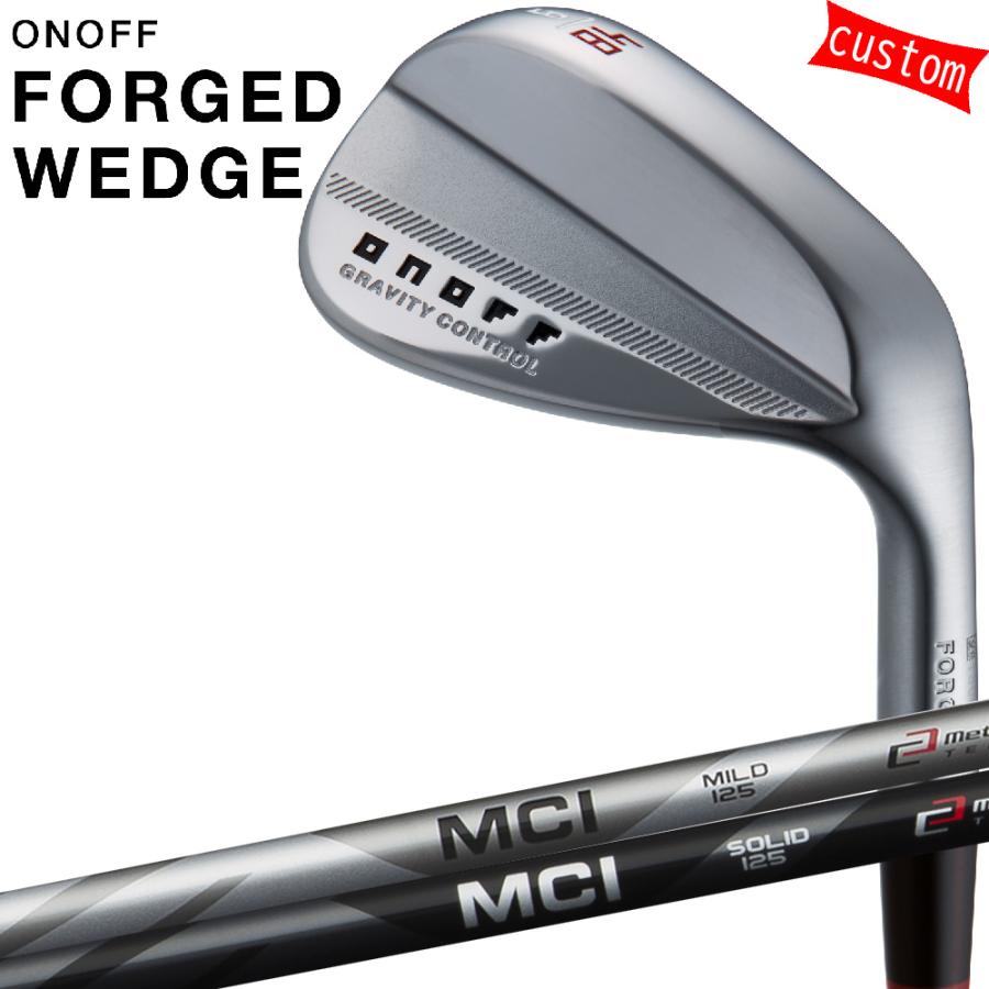 カスタム 24ひな型 ONOFF フォージドウェッジMC 85 WEDGE MILD/SOLID フジクラ矢がら 特注  購入注文カスタム品 オノフ FORGED WEDGE 押し並べて手持ち部分