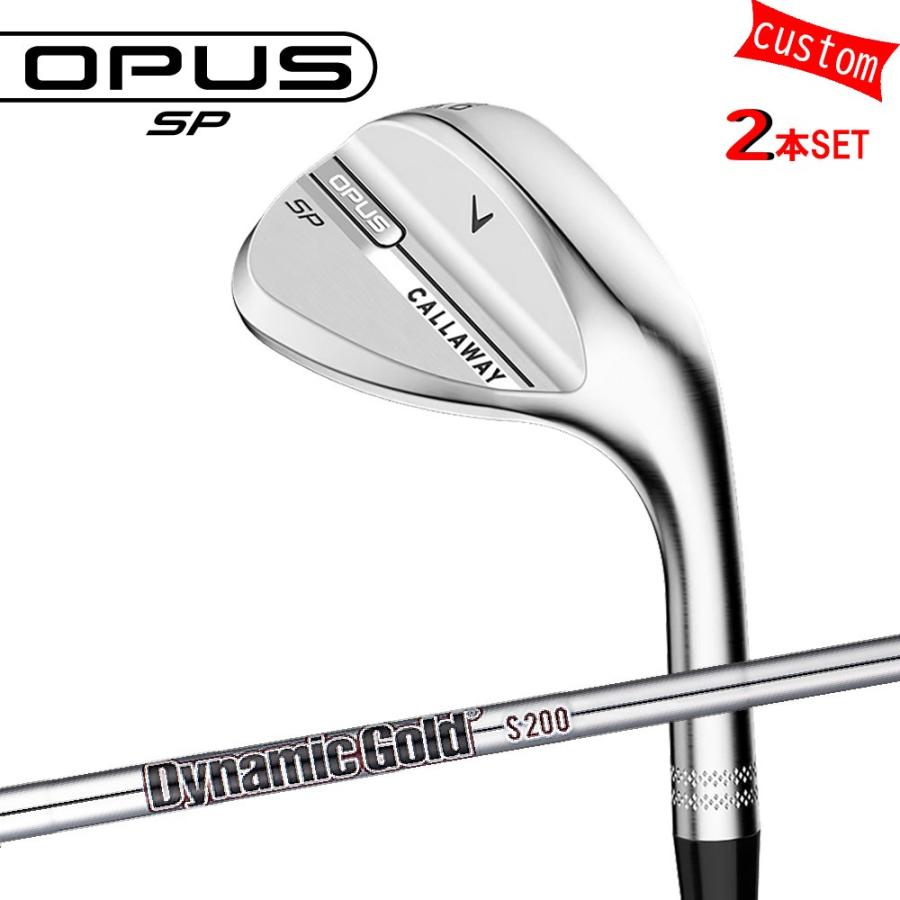 Callaway - ゴルフ野球クラブ キャロウェイ オー通行手形SPウェッジ 2本組 カスタム ダイナミックゴールド バーガンディー DG  特注 25ひな型 OPUS SP