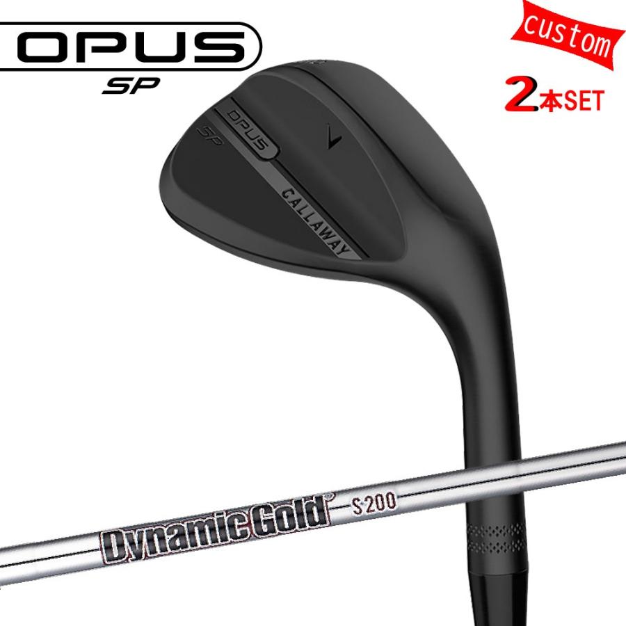 Callaway - ゴルフ野球クラブ キャロウェイ オー通行手形SPウェッジブラック 2本組 カスタム ダイナミックゴールド バーガンディー DG  特注 25ひな型 OPUS SP