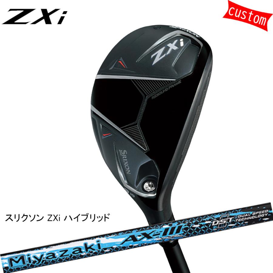 SRIXON ゴルフクラブ カスタム スリクソン ZXi ハイブリッド Miyazaki
