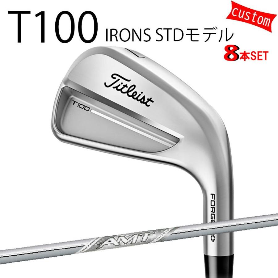 Titleist - カスタム タイトリスト TITLEIST T100アイアン仕かける STD真似形 25真似形AMT_白いこと 25年真似形 日本定め事品 タイトリスト アイアン Tつづき物
