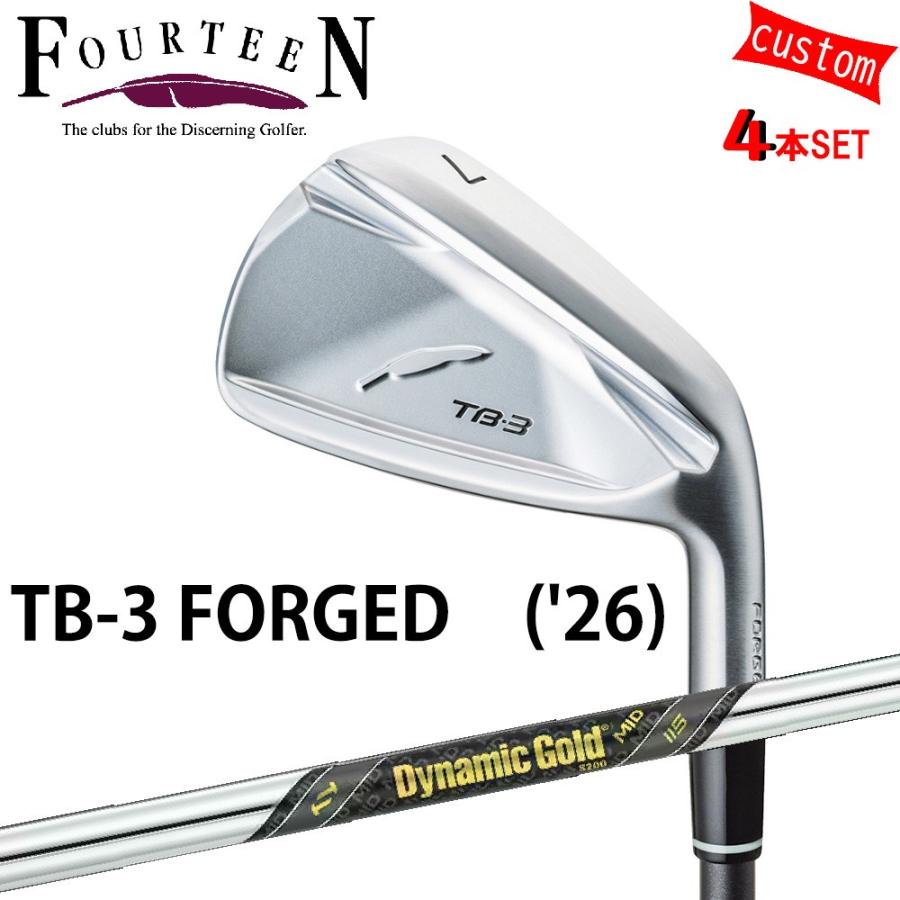 FOURTEEN（フォーティーン） ゴルフクラブ 26モデル TB-3 フォージド
