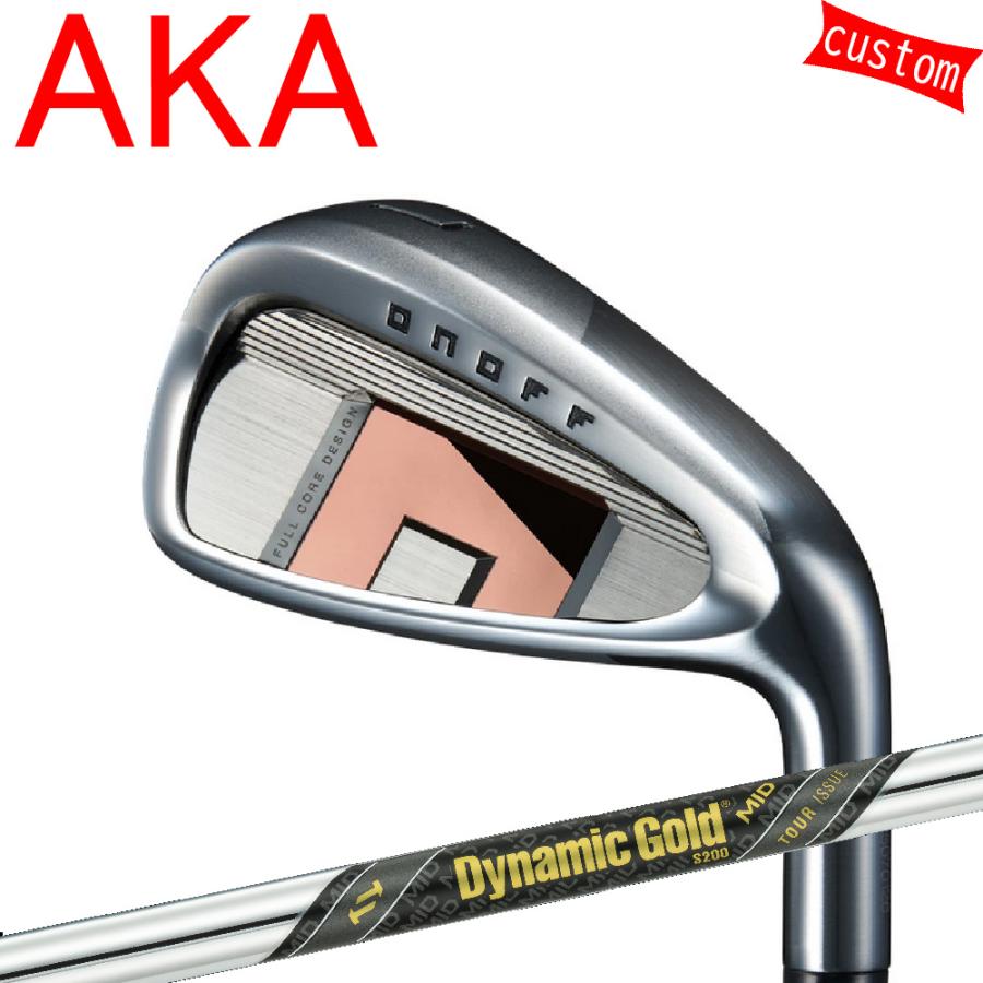 カスタム 26モデル 赤オノフ アイアン DG MID TOUR ISSUE 特注  オーダーカスタム品 AKAONOFF カスタムグリップ アイアン